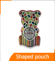 Doces Toy Gift Bags, sacos Nontoxic, Moistureproof, impermeáveis, laterais do reforço, malotes do bico, sacos lisos 20