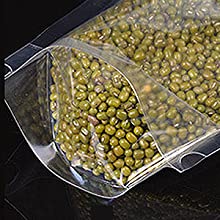 Malotes superiores do zíper reusável, de revestimento do resíduo metálico sacos da embalagem, do logotipo feito sob encomenda, dos sacos inferiores lisos, do café & do chá 6