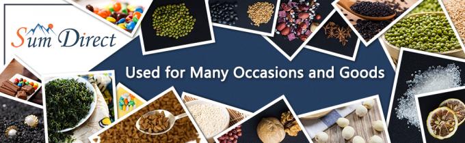 Malote autoadesivo do zíper, sacos Resealable da prova do odor, impermeável superior do fecho de correr, armazenamento do alimento, Zip lockk resistente 6