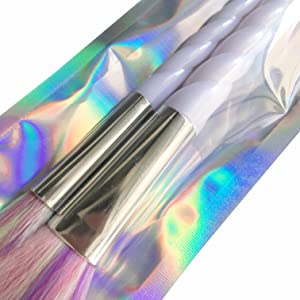 sacos holográficos para o baggie de empacotamento resealable da prova do cheiro das penas com os sacos do malote da folha do furo