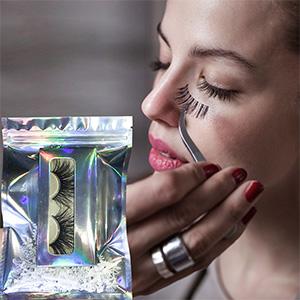 Cheire sacos de Mylar da prova, sacos Zip lockk pequenos da folha, favor do Natal de Dia das Bruxas, malote Slidelock da folha 6