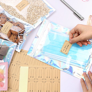 Malote Zip lockk Resealable, sacos de Mylar, sacos Resealable da prova do cheiro, saco do malote da folha de alumínio 2