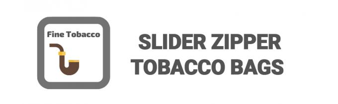 Sacos do cigarro do slider, malotes do charuto do zíper, cigarro fino, sacos de polietileno superiores do fechamento do slider 0