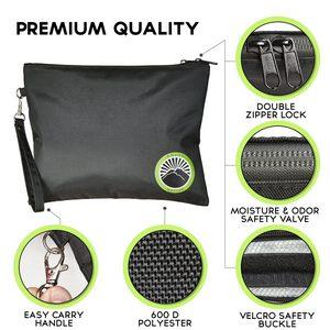 Os sacos superiores do fechamento do slider, saco da prova do odor, cão testaram sacos, zíper do malote, caixa para óleos do café das ervas 0