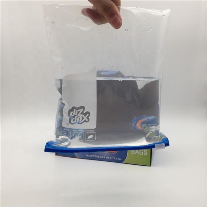 A FÁBRICA L de alta qualidade M S faz sob medida do zíper feito sob encomenda reusável do slider do congelador do produto comestível o saco Zip lockk