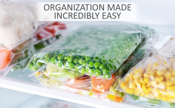SPN-ONL, sacos para o vegetal, frutos do zíper, carne, peixe, alimentos, refrigerador, saco para frutos secos