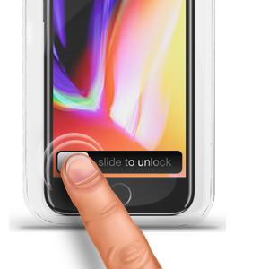 Sacos dobro do telefone do selo do zíper, caso impermeável, tamanho universal, pacote imaculável, dustproof dos Smartphones 4