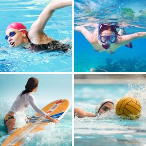 Sacos dobro do telefone do selo do zíper, caso impermeável, tamanho universal, pacote imaculável, dustproof dos Smartphones 3