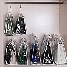 Bolsa luxuosa da bolsa do PVC do projeto elegante, organizador Dust Cover, protetor do saco, fechamento instantâneo magnético 8