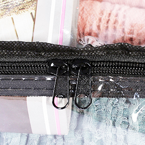 O organizador cosmético do arti'culo de tocador, capacidade impermeável, grande, Tote Bag móvel, zíper underbed do armazenamento leva o saco 29