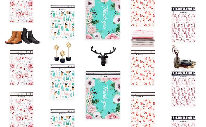 Encarregados do envio da correspondência que enviam sacos, envelopes de envio pelo correio do selo resistente do auto, sacos protetores, empacotamento seguro da segurança 6