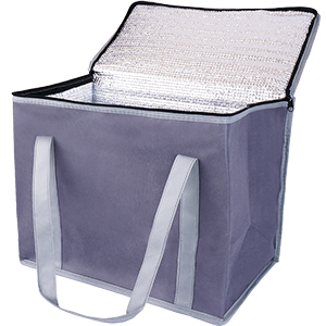 O pano de Oxford isolou sacos de compras na mercearia reusáveis, tamanho do XL, grande saco do refrigerador do piquenique, frio superior Zippered 7