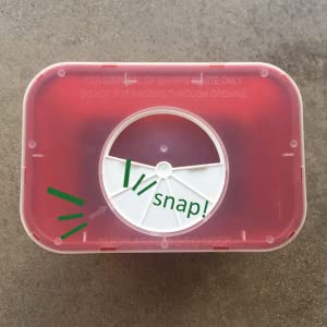 Cuidados médicos, galão, quarto, recipiente afiado do litro, recipiente da eliminação de resíduos do Biohazard, recipiente da eliminação da agulha 3