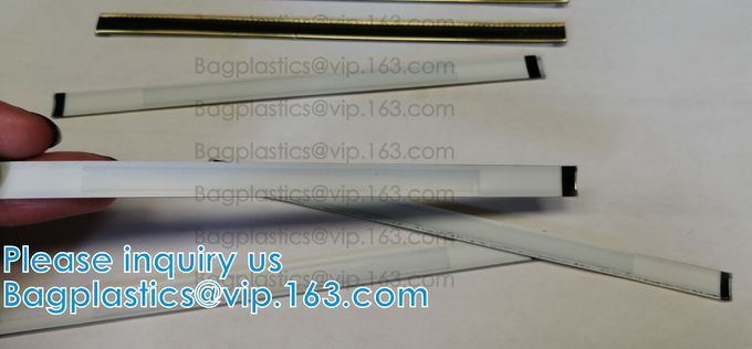 Folha de alumínio Tin Tie Twist Tie Peel e café de selagem Tin Tie Plastic Tin Ties do saco da vara com 0 esparadrapo