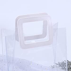 As mulheres franzem, organizador With Reinforced Handle do saco do armazenamento, correias do punho do malote para homens das mulheres 4