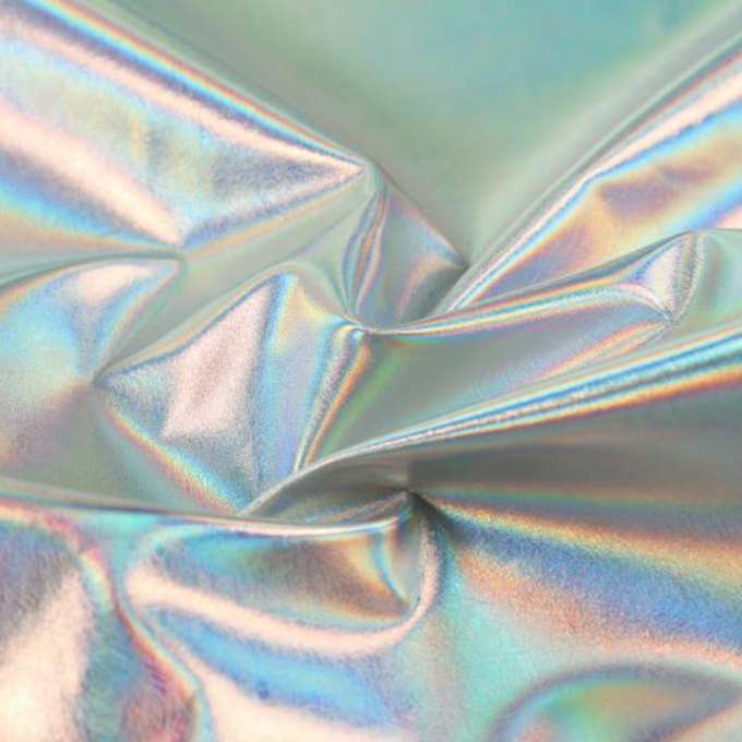 Saco de couro reflexivo do plutônio do laser, totalizador iridescente, bolsa holográfica da forma, saco da privacidade, saco do trabalho do estádio 8