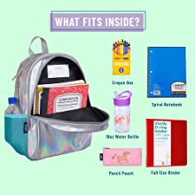 Saco de School Daypack Travel Caming do estudante da trouxa para meninas das mulheres, sacos de cord&atilde;o, arco-&iacute;ris multicolorido 14