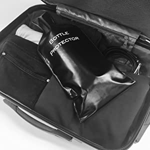 O protetor reusável da garrafa de vinho, coxim da bolha de ar, caixa da luva do curso, impacto da segurança da Escape-prova resiste 2