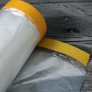 Grupo de máscara do filme do rolo automotivo, jogo de pintura da bandeja, coberta pré-gravado, cobrindo, tampa da proteção da mobília do carro 8