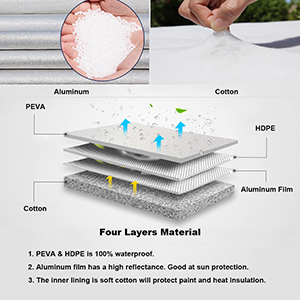 A tampa com punho, armazenamento Tote Bags do pneu da roda, totalizador do pneu, tampa do pneu, pneu da roda ensaca, protetor da neve 5