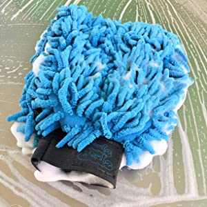 Do carro limpo dos acessórios do carro a limpeza de lavagem ajustou 7 em 1 jogo portátil da lavagem de carros, espanador da escova, toalha do carro de Microfiber 4