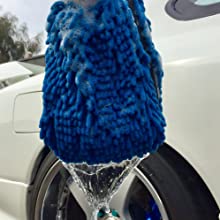 Do carro limpo dos acessórios do carro a limpeza de lavagem ajustou 7 em 1 jogo portátil da lavagem de carros, espanador da escova, toalha do carro de Microfiber 9