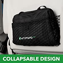 Saco de suspensão do lixo do carro, escaninho de lixo do carro de Collapsible Portable Waterproof do organizador da Escape-prova dos bolsos do armazenamento 8