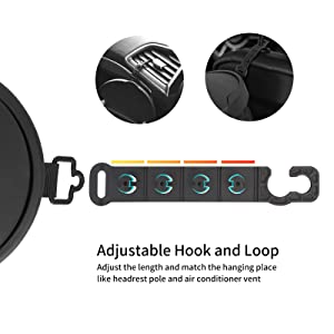 Saco de suspensão do lixo do carro, escaninho de lixo do carro de Collapsible Portable Waterproof do organizador da Escape-prova dos bolsos do armazenamento 13