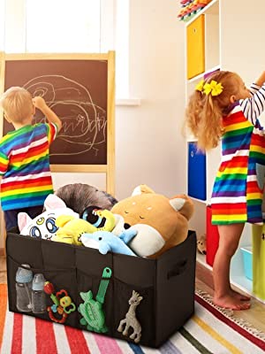 O organizador For SUV do tronco de carro, grande capacidade expansível, organizador resistente do armazenamento do tronco da carga, desliza não inferior 13