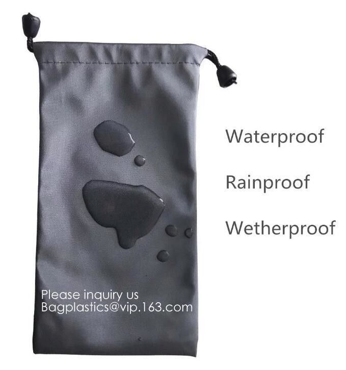 Trouxa do cordão - saco de papel do saco de Tyvek, saco impermeável de Tyvek para o Gym ou curso, dentro da trouxa Zippered Colorf 14 do bolso