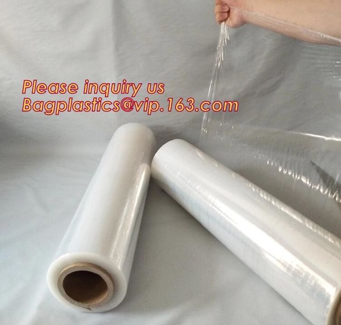 O PE encolhe o branco 4m x 50m 210um do filme, envoltório automático do psiquiatra do calor do filme de POF, bloco de filme shrinkable 0 do psiquiatra da etiqueta do produto comestível POF