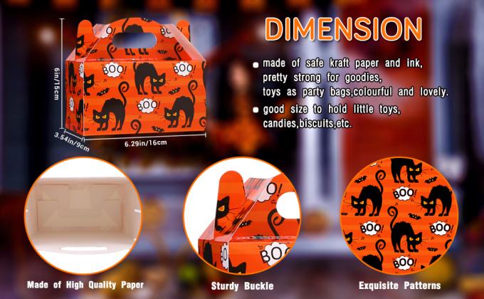 Sacos do gramado da abóbora, folha festiva, decorações de Dia das Bruxas, truque ou tratamento, fontes do partido, sacos gigantes do presente 12