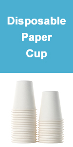 Copo de papel descartável