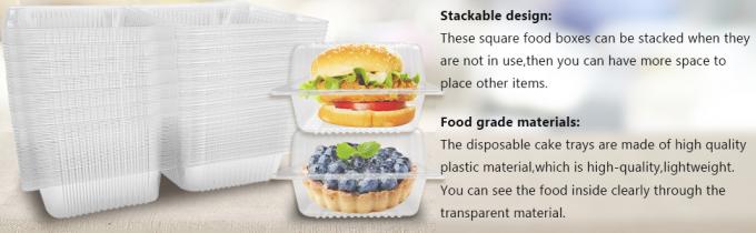 O bloco dobrável articulado parte superior da salada da bolha, recipiente da preparação da refeição do compartimento hermético leva embora a lancheira 7