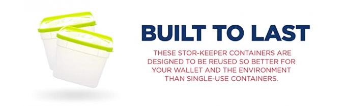 Recipientes de armazenamento reusáveis do alimento do congelador com tampas, Microwaveable livre de Bento Box BPA dos grupos do recipiente da preparação da refeição 6