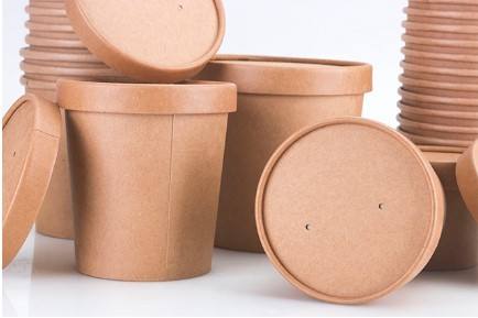 Eco amig&aacute;vel, &oacute;leo resistente, macarronetes de arroz da sopa da salada rola, a polpa de bambu, descart&aacute;vel, tampa da bacia do papel de embalagem 13