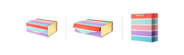 Caixa atual do dia de Valentim, caixa da proposta das damas de honra, enchimento atual do papel da fita do cartão do saco, caixas de presente 2