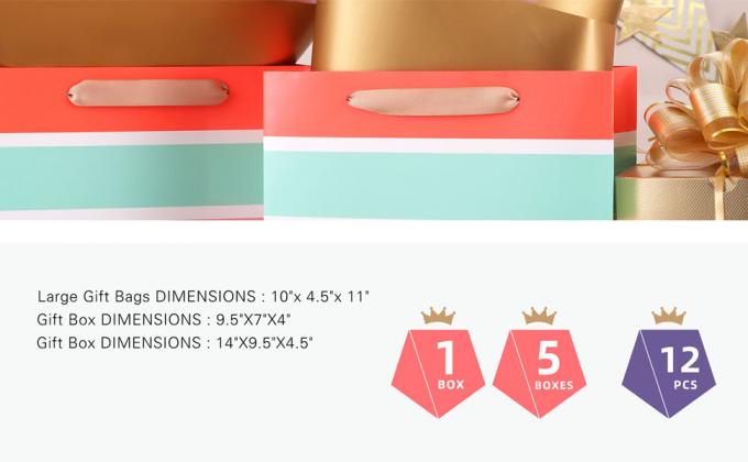 Caixa atual do dia de Valentim, caixa da proposta das damas de honra, enchimento atual do papel da fita do cartão do saco, caixas de presente 7