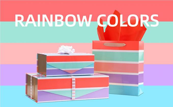  cores do arco-íris