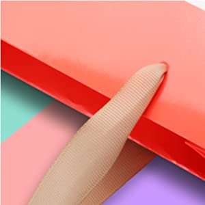 Caixa atual do dia de Valentim, caixa da proposta das damas de honra, enchimento atual do papel da fita do cartão do saco, caixas de presente 6