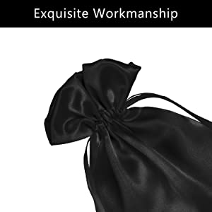 Malote do cetim, sacos de veludo, malotes da joia do cordão, bloco do couro do plutônio, totalizador da lona do algodão, fontes do partido 3