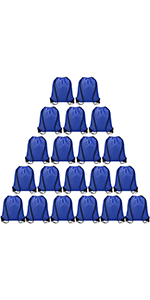 50 sacos de cordão dos PCes azuis