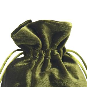  Sacos macios de veludo com polegada do cordão 6x9