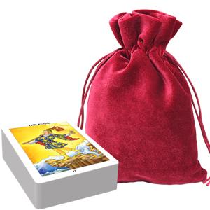 Sacos macios de veludo com polegada do cordão 6x9