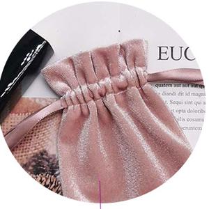 Sacos do presente de veludo, malotes do cordão de veludo, braceletes, colares, relógios, anéis, empacotamento da joia 8