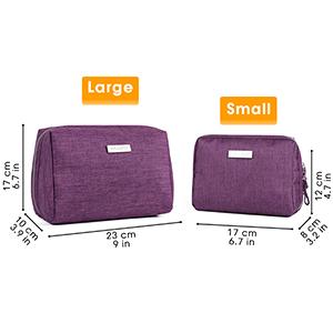 Organizador cosmético de Skincare da composição do curso, saco do arti'culo de tocador, saco de Duffel dobrável, compartimentos múltiplos do armazenamento 10