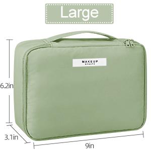 Organizador cosmético de Skincare da composição do curso, saco do arti'culo de tocador, saco de Duffel dobrável, compartimentos múltiplos do armazenamento 0