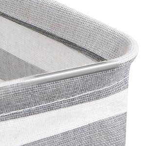 Cabazes da lavanderia, cesta de organização, organizador For Toy Collection do armazenamento de escaninho, cesta do armazenamento da lona 16