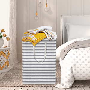 Cabazes da lavanderia, cesta de organização, organizador For Toy Collection do armazenamento de escaninho, cesta do armazenamento da lona 18