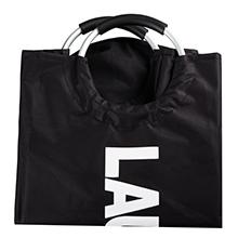 Carro de lavanderia sujo de lavagem da cesta de lavanderia do cabaz melhor com punho, armazenamento fácil dobrável da cesta de lavanderia 4